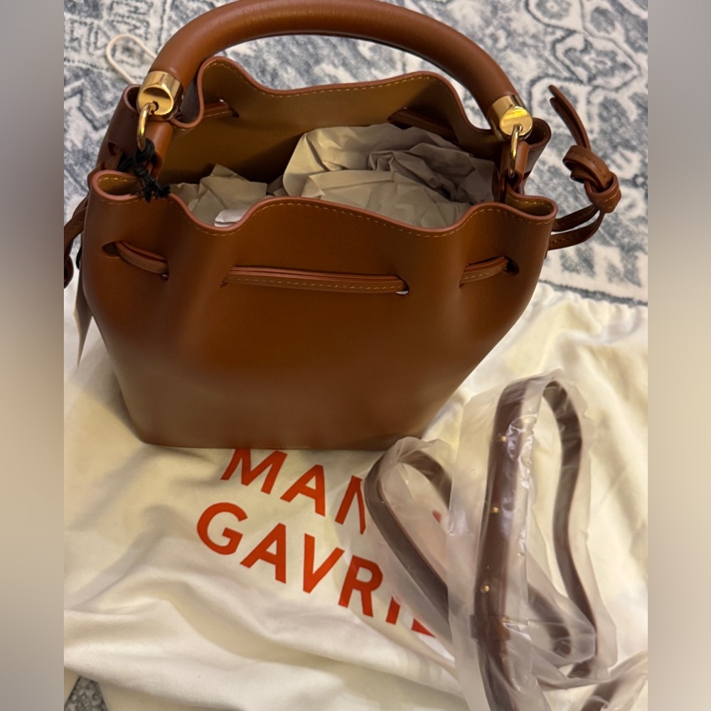 Mansur Gavriel Movimento Mini Bucket Bag NWT